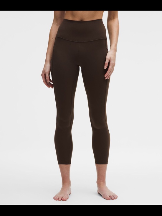 lululemon athletica Pants - lululemon Align High-Rise Pant 25” Brown w/ Pockets